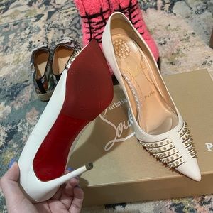 Christian Louboutin red bottoms size 36.5